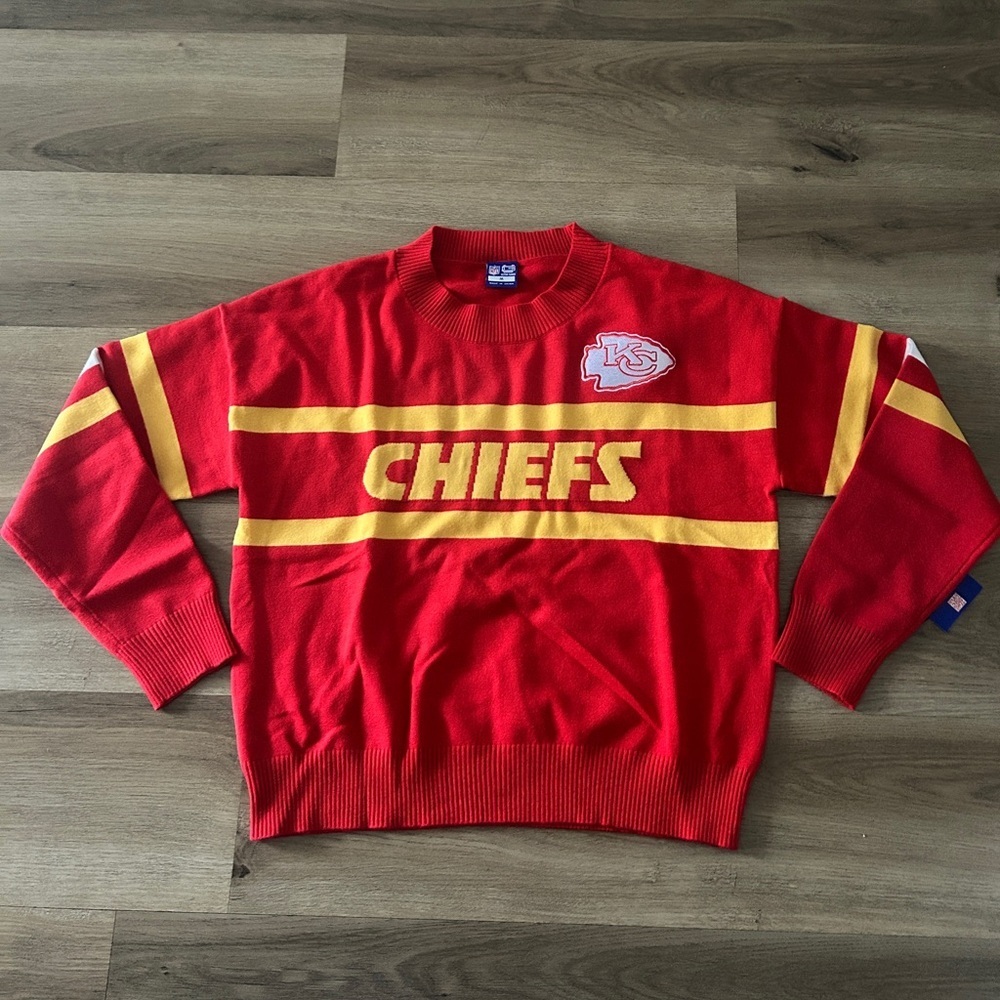 NFL Women’s Kansas City Chiefs Soft Knit Sweatshirt, Ultra Game, Rare - NWT